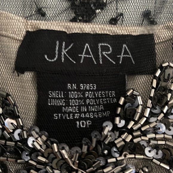 Ball room gown by JK ARA - size 10 Petite - Picture 3 of 3